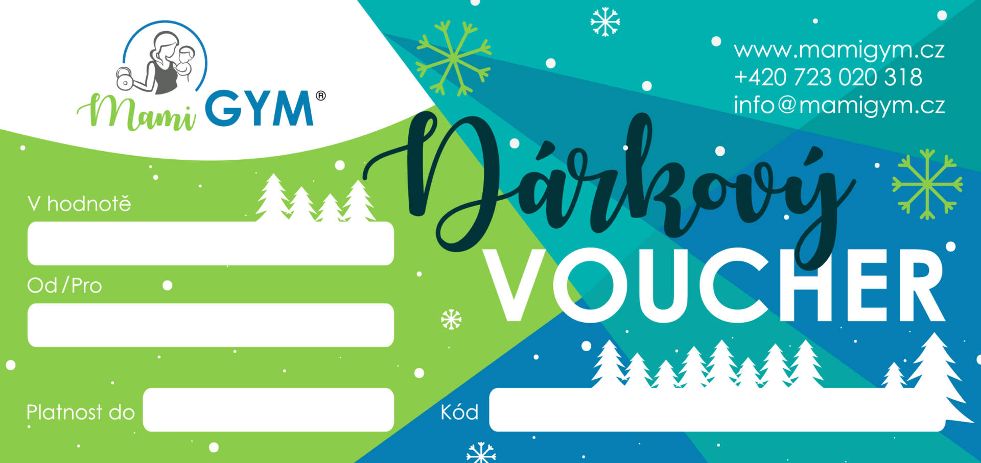 Vánoční vouchery – akce jen do 23.12.!